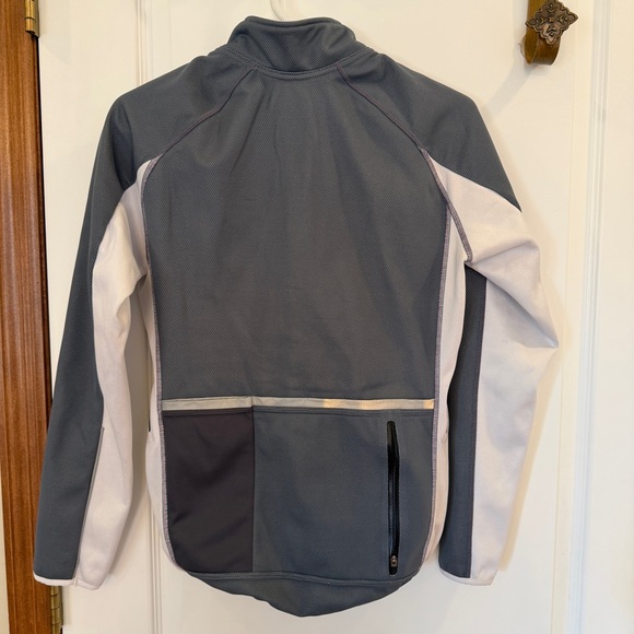 Endura Womens XS Gray and White Fleece Lined Cycling Jacket - Picture 11 of 14